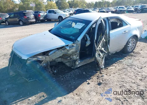 2012 Cadillac Cts Standard из США, поврежденный, VIN 1G6DC5E56C0135923